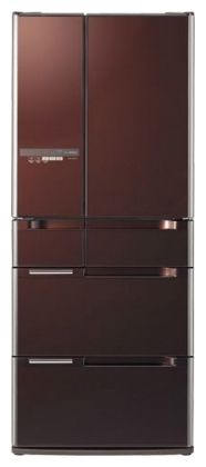Холодильник HITACHI r-a 6200 amu xt brow темно-коричневый