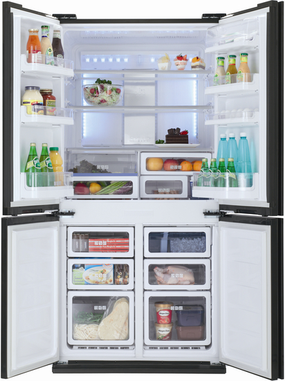 Холодильник side-by-side SHARP sj-fs97vbk