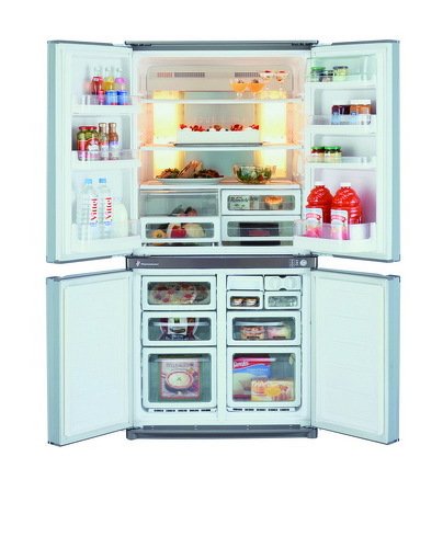 Холодильник side-by-side SHARP sj-f95pssl