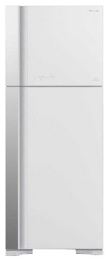 Холодильник HITACHI R-VG542 PU3 GPW белое стекло