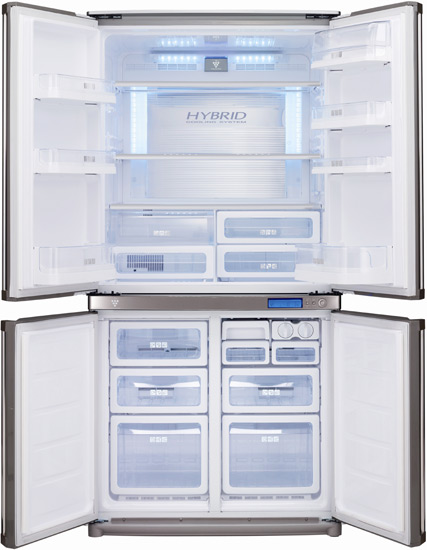 Холодильник side-by-side SHARP sj-f96spsl