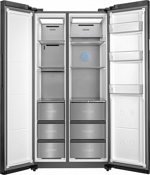 Холодильник WEISSGAUFF WSBS 590 BG NoFrost Inverter Premium