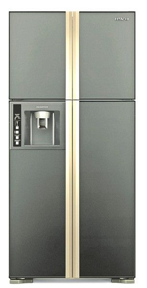 Холодильник  HITACHI r-w662 pu3 sts сталь