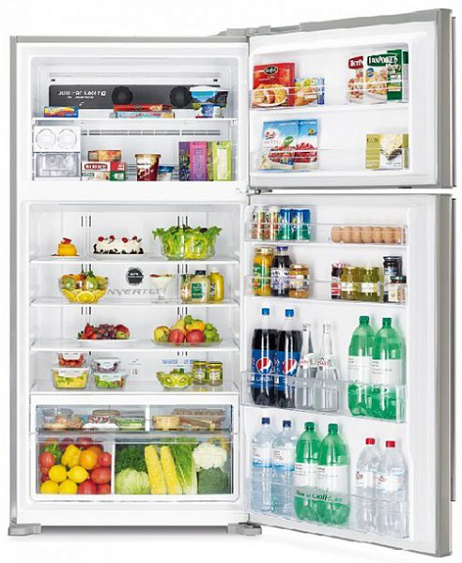 Холодильник HITACHI r-v722 pu1x inx