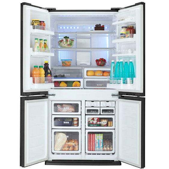 Холодильник side by side SHARP sj-fp97vbk