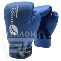 Перчатки боксерские Rusco sport 10oz синие
