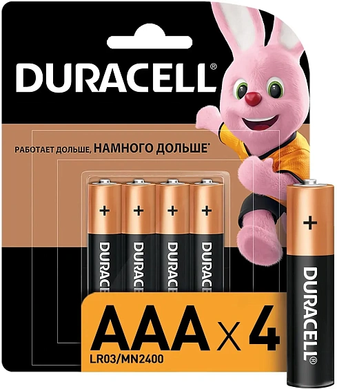 Батарейка DURACELL Basic LR03-4BL