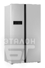 Холодильник ASCOLI ACDS601W (серебристый)
