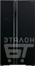 Холодильник HITACHI r-s702 pu2 gbk черный