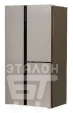 Холодильник HYUNDAI CS5073FV шампань стекло