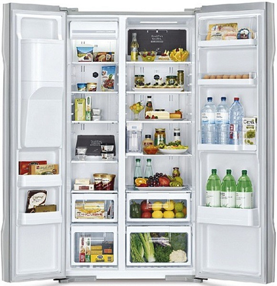 Холодильник side-by-side HITACHI r-s702 gpu2 gbk