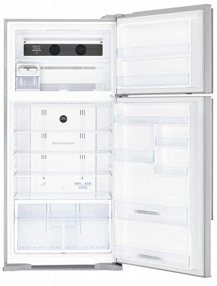 Холодильник HITACHI R-VG662 PU3 GPW белое стекло