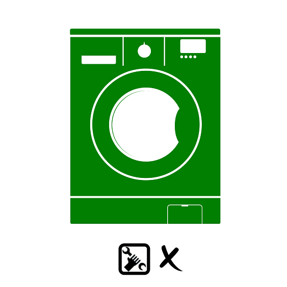 Стандартное подключение отдельностоящей стиральной машины КР