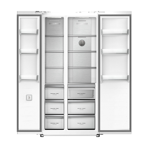 Холодильник TESLER RSD-537BI белый