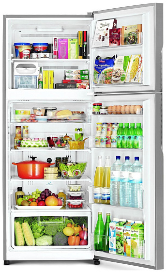 Холодильник HITACHI r-v 472 pu3 sls серебристый