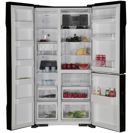 Холодильник  HITACHI r-m702 pu2 gbk