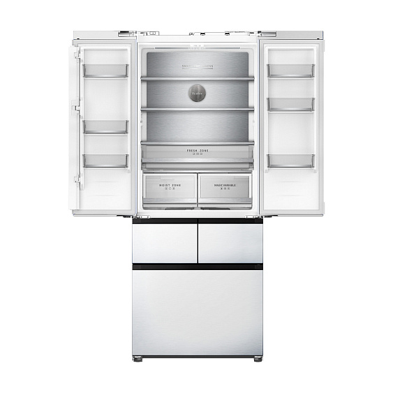 Холодильник TESLER RFD-427BI Sparkling White