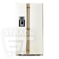 Холодильник IO MABE ORE30VGHCBI бежевый, ручки золото/бронза