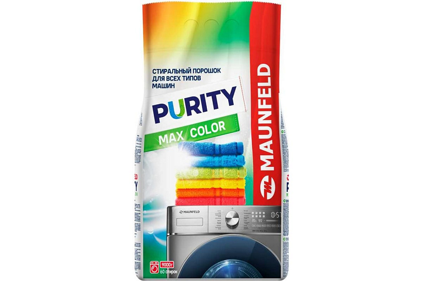Стиральный порошок MAUNFELD Purity Max Color Automat 9000г MWP9000CA