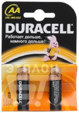 Батарейка DURACELL Basic LR6-2BL