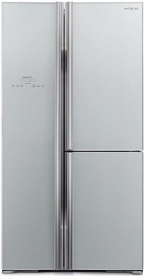 Холодильник  HITACHI r-m702 pu2 gs серебристый