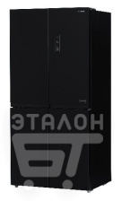 Холодильник HYUNDAI CM5005F черное стекло