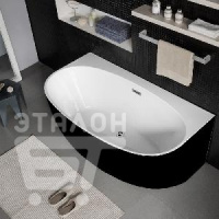 Ванна FRANK F6163 White+Black
