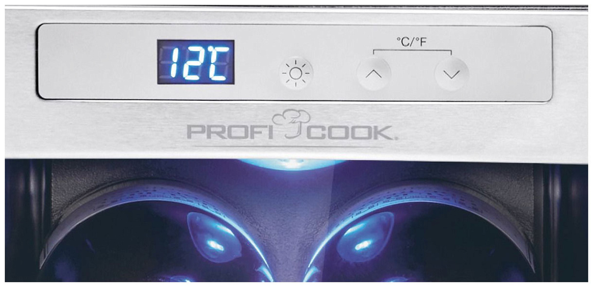 Винный шкаф PROFI COOK PC-WK 1233 sw-inox