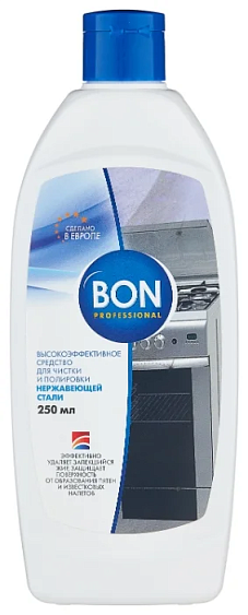 Средство для чистки и полировки нержавеющей стали BON BN-164 (250 мл)