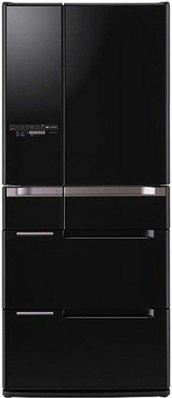 Холодильник HITACHI r-c 6200 u xk черный кристалл