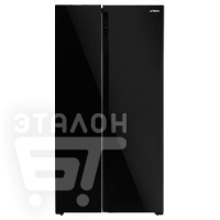 Холодильник HYUNDAI CS5003F черное стекло