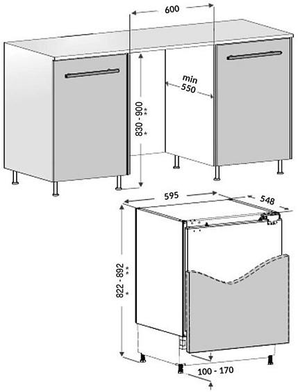 Холодильник KRONA KANDER KRMRF101