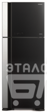 Холодильник HITACHI R-VG 542 PU7 GBK черное стекло